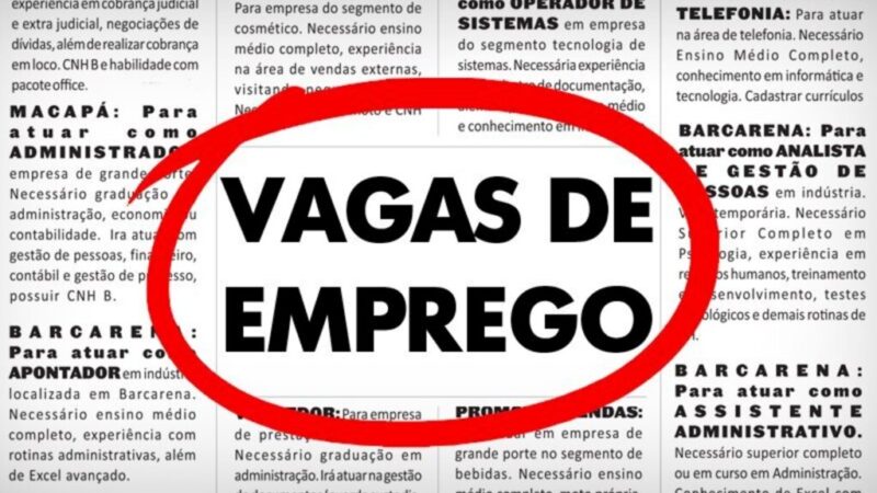 Sine-MT disponibiliza mais de 2,3 mil vagas de emprego nesta semana