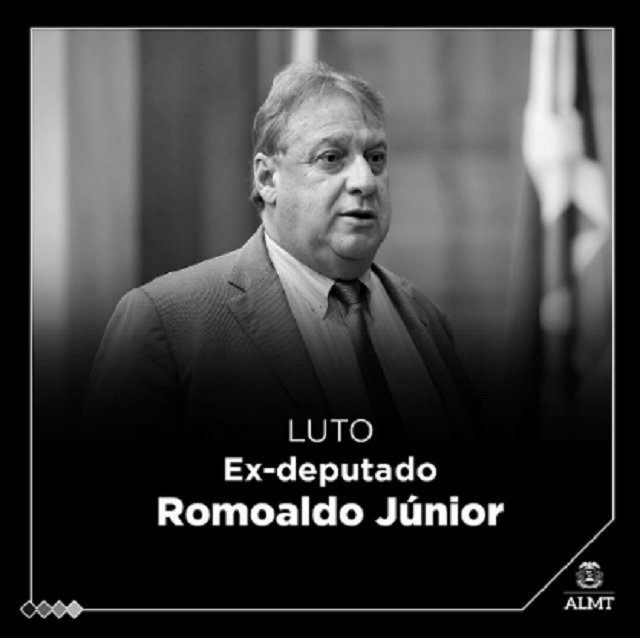 Presidente da ALMT comunica o falecimento do ex-deputado Romoaldo Júnior