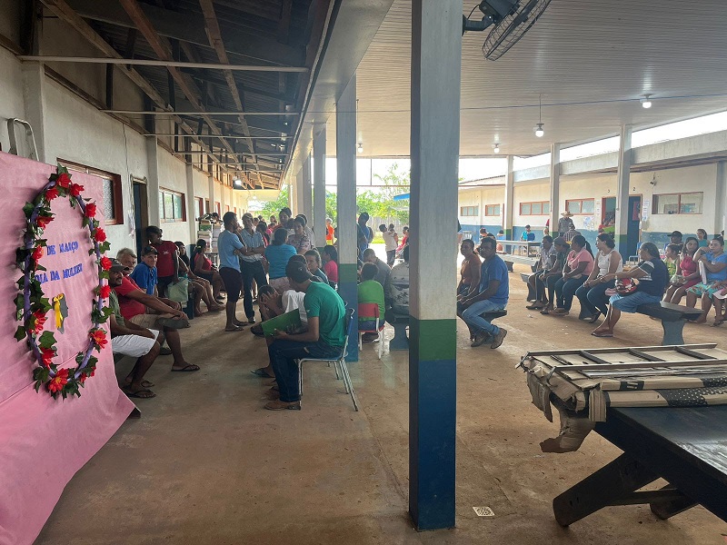 TRE-MT : No 1º dia de mutirão Distrito de Guariba tem mais de 100 pessoas atendidas