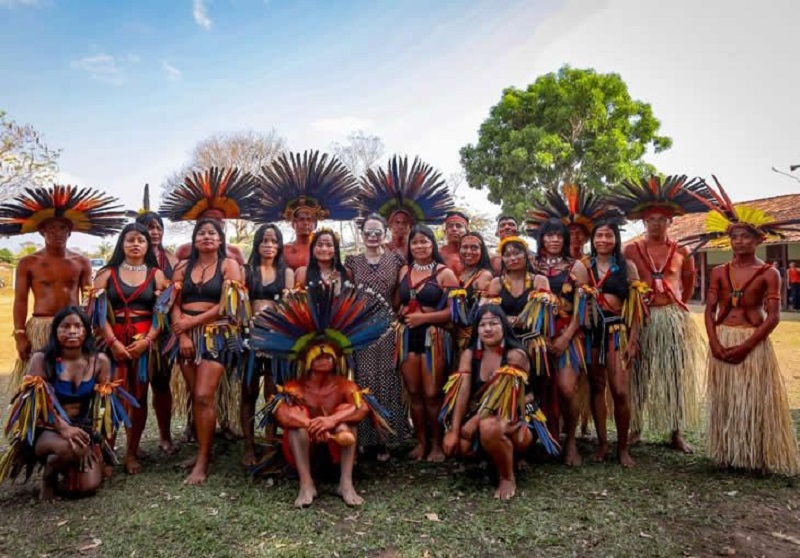 Primeira-dama de Mato Grosso lidera inciativas inovadoras com os povos indígenas