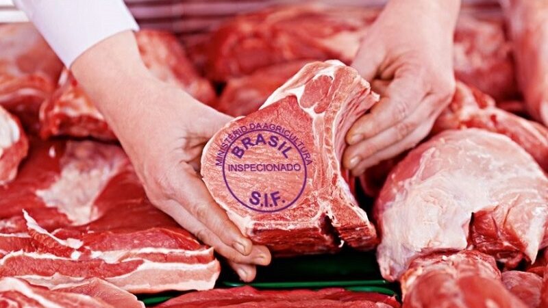 Exportações de carne bovina do Brasil indicam possível recorde mensal em abril