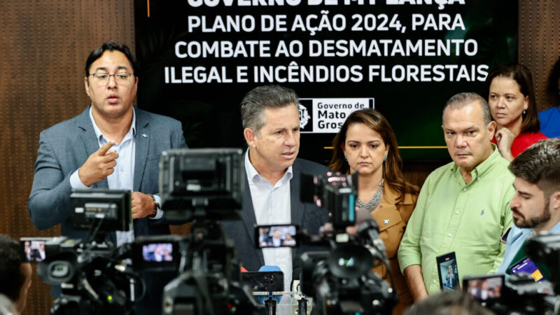 Governador Mauro Mendes fala sobre brechas na lei que favorecem desmatadores “Crença na impunidade está destruindo o país”