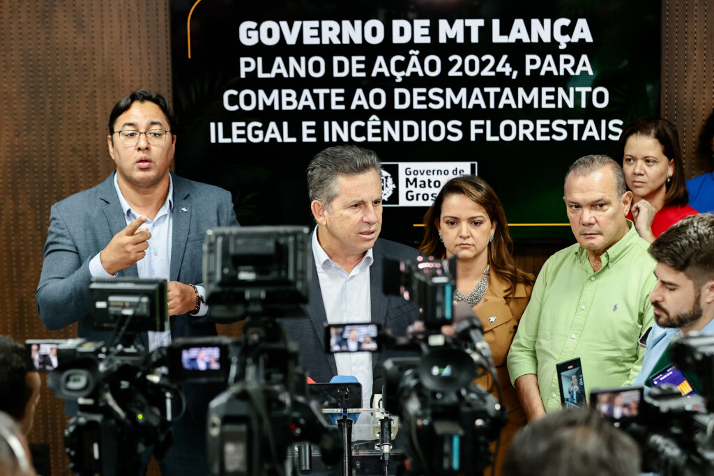 Governador Mauro Mendes fala sobre brechas na lei que favorecem desmatadores “Crença na impunidade está destruindo o país”