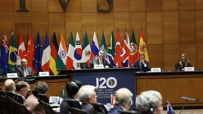 Representantes das Supremas Cortes dos países do G20 discutem caminhos da transformação digital no sistema judicial