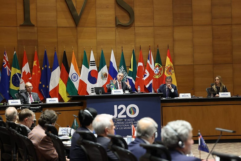 Representantes das Supremas Cortes dos países do G20 discutem caminhos da transformação digital no sistema judicial