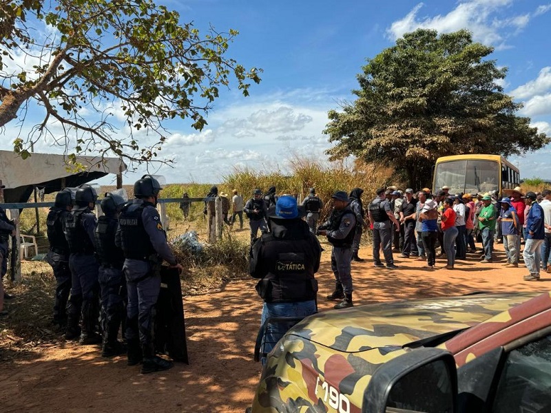 Forças de segurança frustram tentativas de invasão de terras em Novo Mundo e São José do Xingu