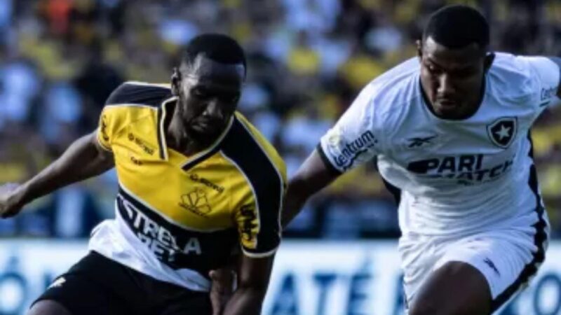 Botafogo perde para o Criciúma e deixa vice-liderança do Brasileirão escapar