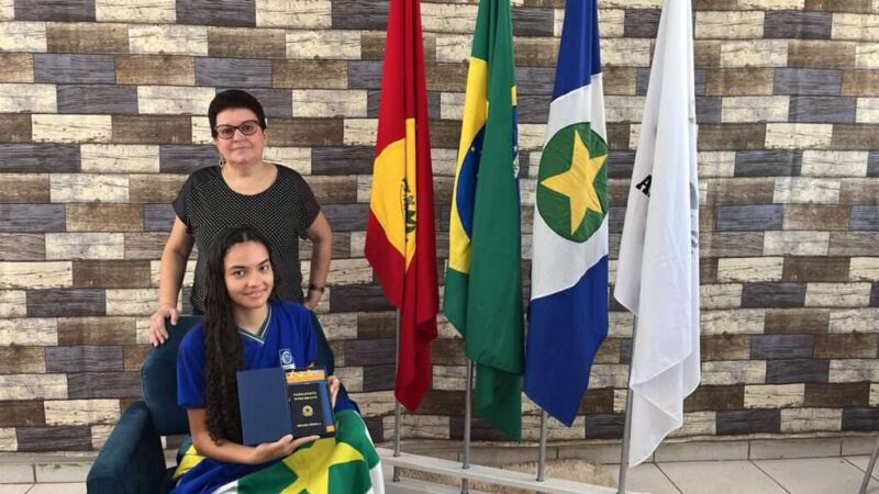 Letícia Pimenta de Alta Floresta irá representar Mato Grosso no programa Jovem Senador 2024