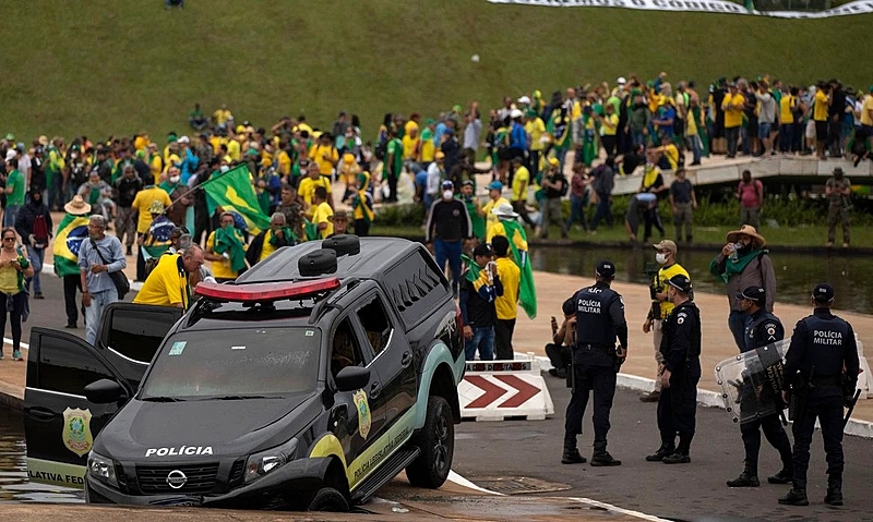 Polícia Federal prende foragidos de Mato Grosso por atos de 8 de janeiro em Brasília