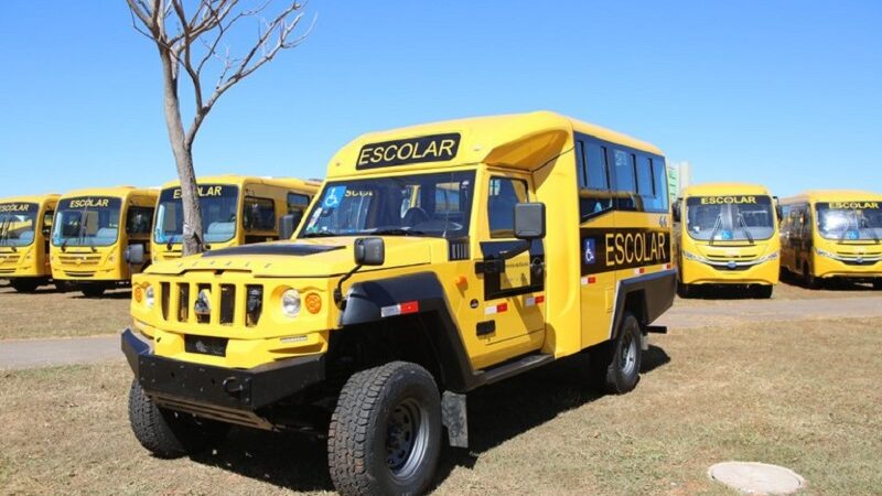 TRANSPORTE ESCOLAR : Governo federal apresenta novos modelos de ônibus escolares