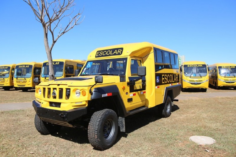 TRANSPORTE ESCOLAR : Governo federal apresenta novos modelos de ônibus escolares