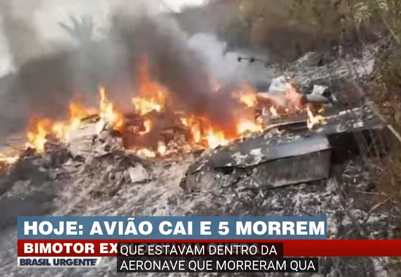 Avião de pequeno porte cai na zona rural de Mato Grosso | Brasil Urgente