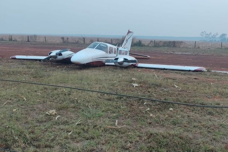 Aeronave faz pouso forçado a serviço de deputado em Mato Grosso