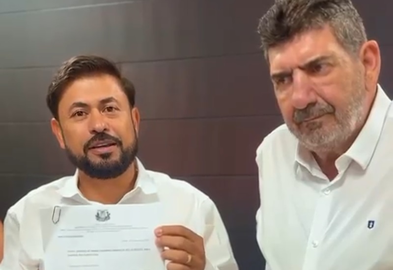 Deputado DR João em reunião com prefeito Marrom de Denise, garante novos cursos superiores á comunidade