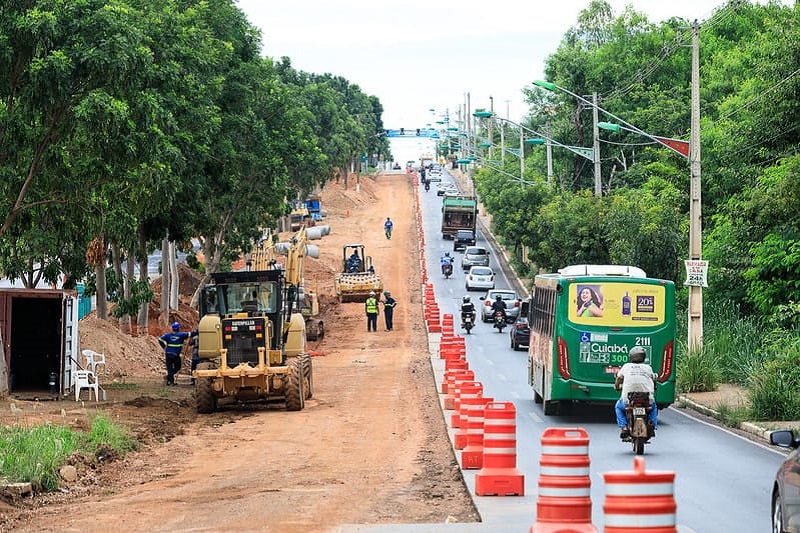 Assembleia Legislativa debaterá situação das obras do BRT em Cuiabá e Várzea Grande