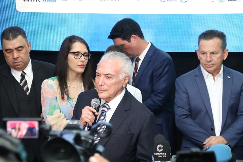 Ex-presidente Michel Temer considera Mauro Mendes e outros governadores ligados a Bolsonaro como liderança com influência na disputa presidencial