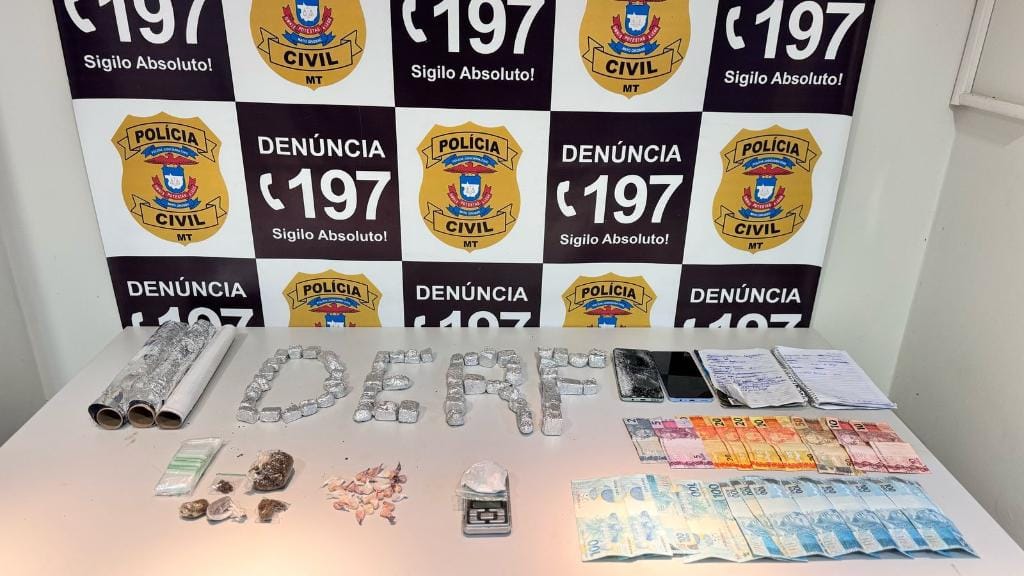 Polícia desmantela ponto de drogas e prende traficante extremamente perigoso