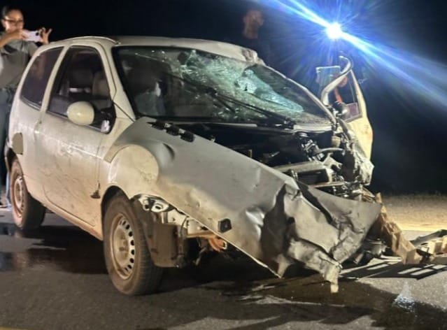 Motociclista morre após colisão frontal com carro na rodovia BR-364, em Várzea Grande