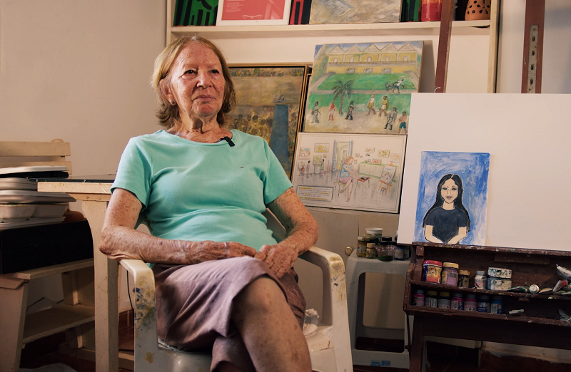 Exposição sobre as obras de Dalva de Barros segue em cartaz no Sesc Arsenal