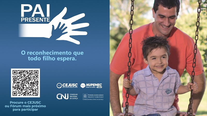 Mutirão Pai Presente reforça o direito à identidade no mês dos pais