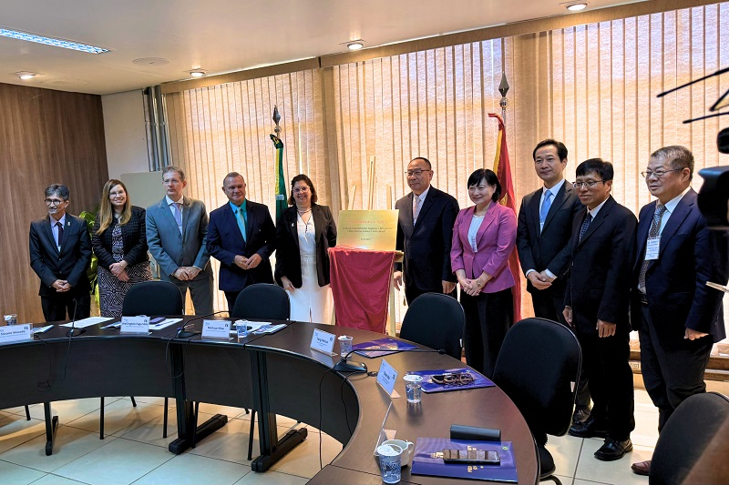 Laboratório inaugurado na UFMT amplia parceria científica entre China e Brasil