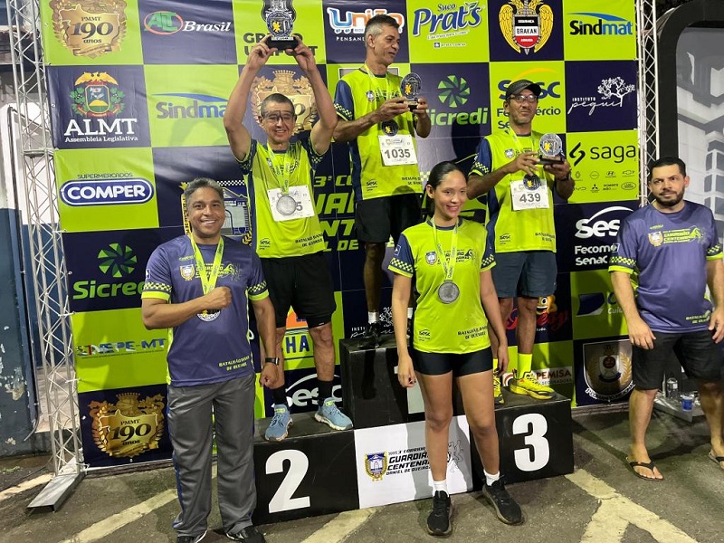 PM reúne 1,2 mil participantes na terceira edição da Corrida Guardião Centenário