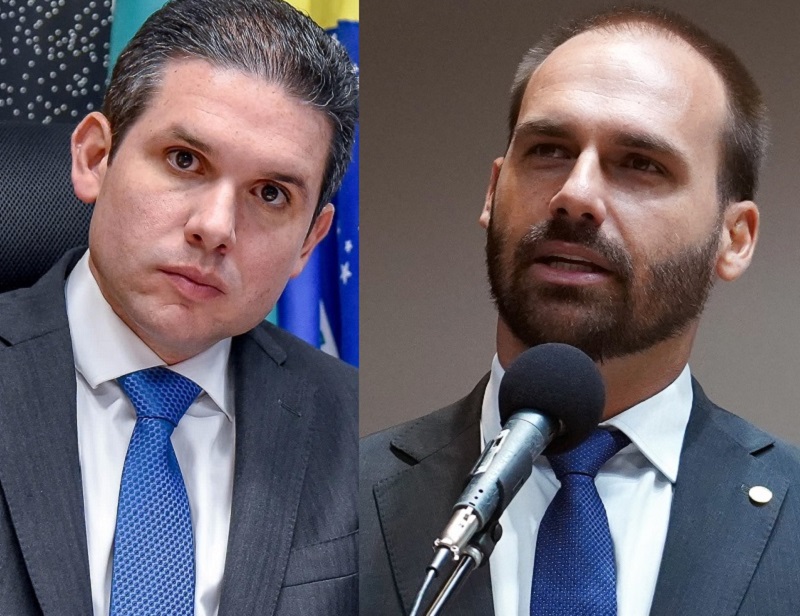 Hugo Mota encaminha pedido de "CASSAÇÃO" de Eduardo Bolsonaro PL-SP