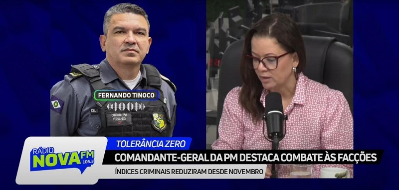 "PM trabalha de forma científica para combater o crime em MT", afirma comandante-geral