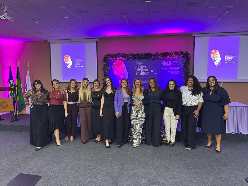 CAA/MT reforça compromisso no Agosto Lilás com lançamento de e-book sobre acolhimento a advogadas vítimas de violência