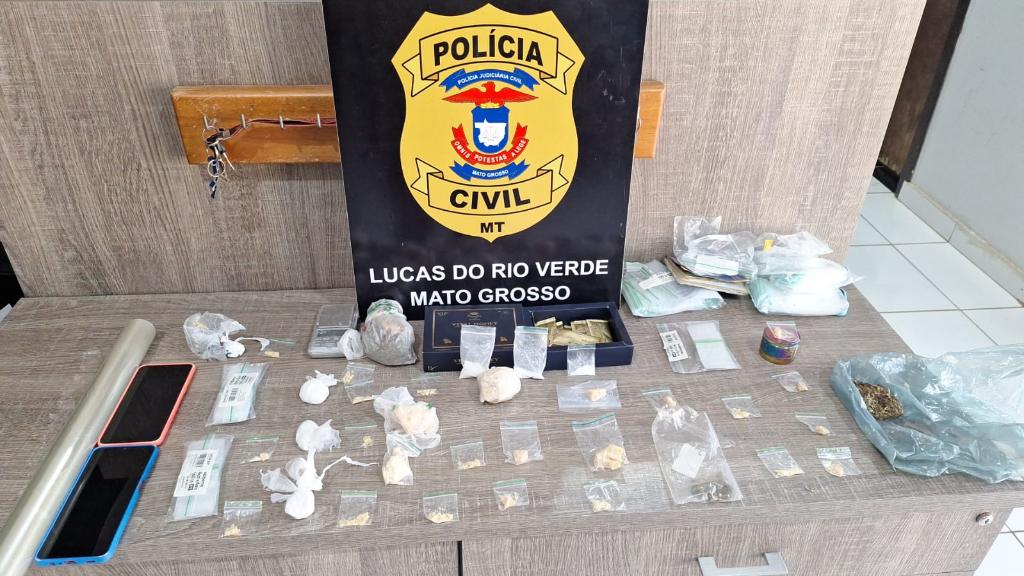 Preso traficante que atuava como motorista de aplicativo para entrega de drogas