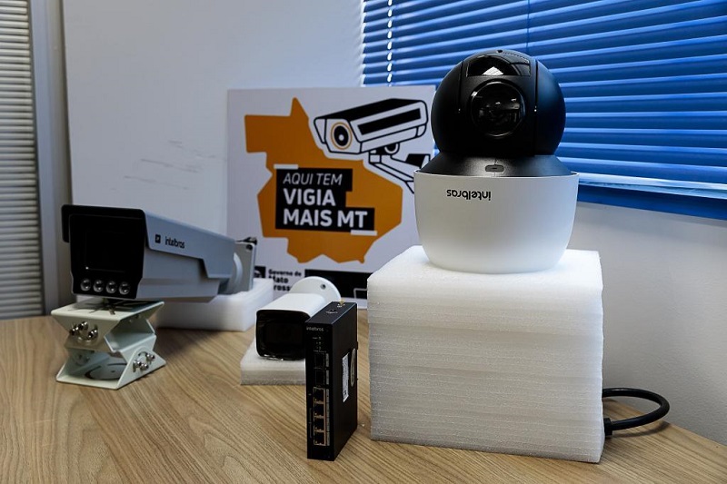 Três integrantes de facção são presos por danificar câmeras de segurança do Vigia Mais MT em Nova Ubiratã