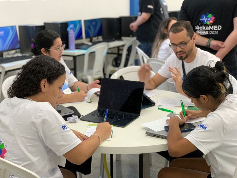 SAÚDE DIGITAL: Estudantes do UNIVAG criam app inovador que pode transformar o atendimento no SUS
