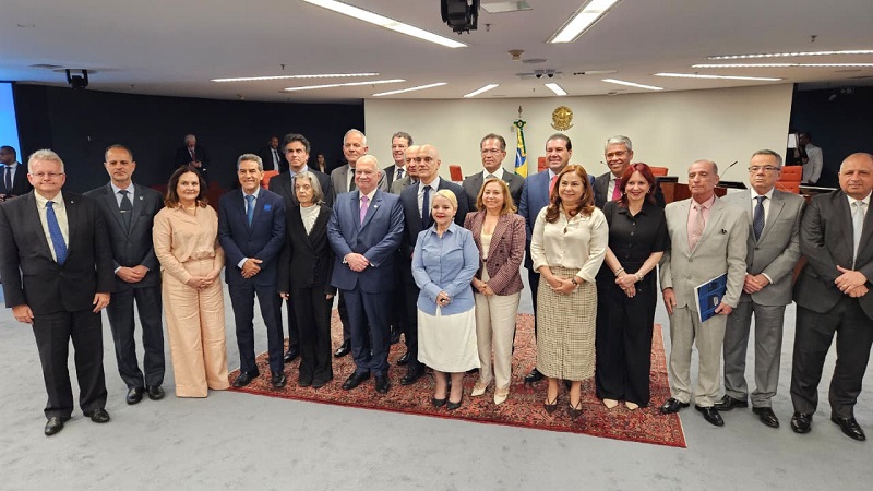 TRE-MT participa de reunião com nova Presidência do STF no primeiro dia de gestão