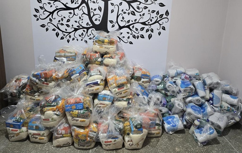 Polícia Civil apreende 92 cestas básicas que seriam distribuídas por facção criminosa