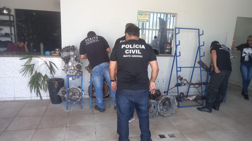 Empresário de loja de auto peças foi preso por adulteração de número motor de veículos