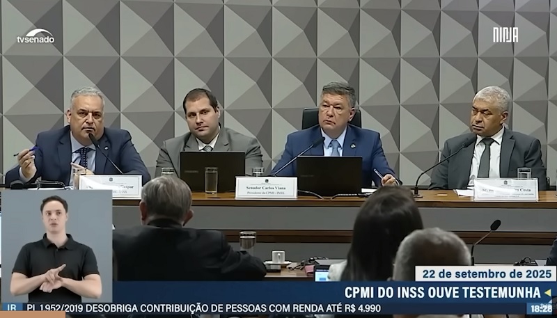 Semana explosiva na CPMI teve prisão em flagrante, quebras de sigilo e oitiva do ‘Careca do INSS’
