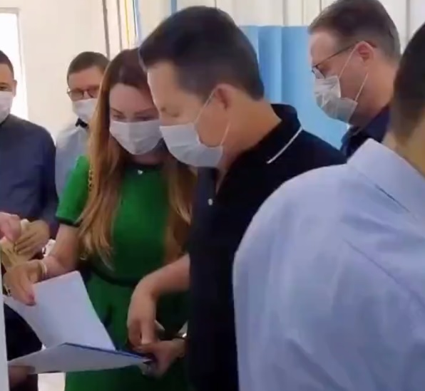 Governador Mauro Mendes é internado no Hospital Sirio Libanês em São Paulo.