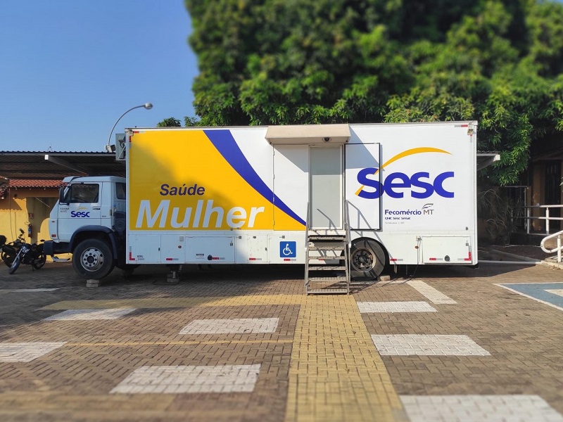 Sesc Saúde Mulher permanece com atendimentos gratuitos em Diamantino outubro