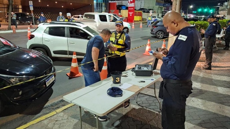 Operação Lei Seca prende mais de 110 pessoas por embriaguez em MT nesse fim de semana