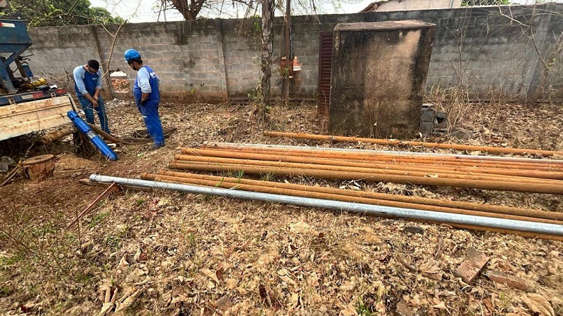 DAE recupera poços e reforça segurança no abastecimento em Várzea Grande