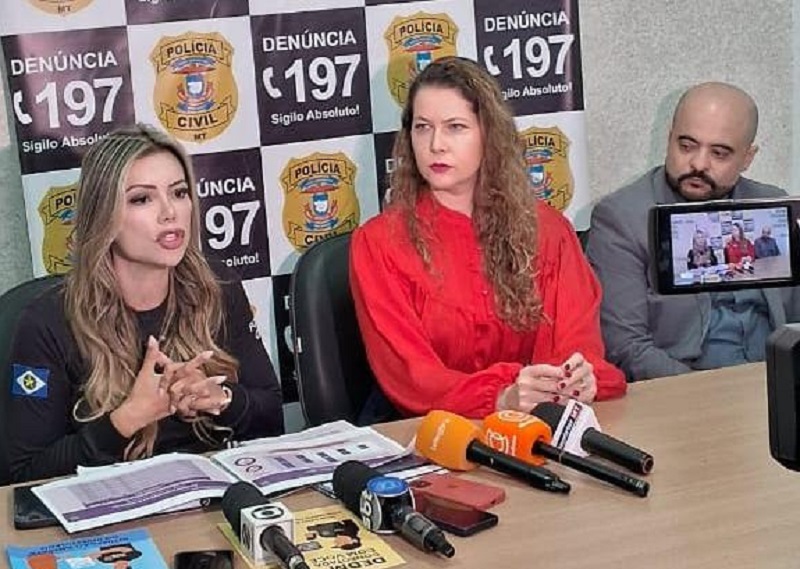 Polícia Civil registra aumento de 27% no número de atendimento às vítimas de violência em Cuiabá