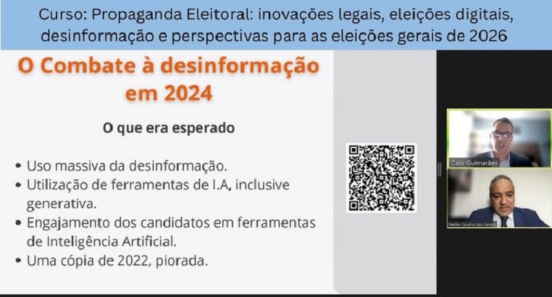 TRE-MT inicia curso sobre propaganda eleitoral e perspectivas para as eleições de 2026