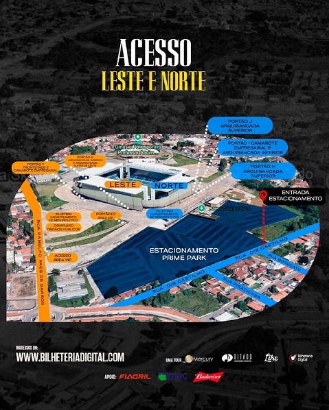 LOGÍSTICA: Confira onde e quando serão bloqueios das vias públicas para show do Guns N’ Roses