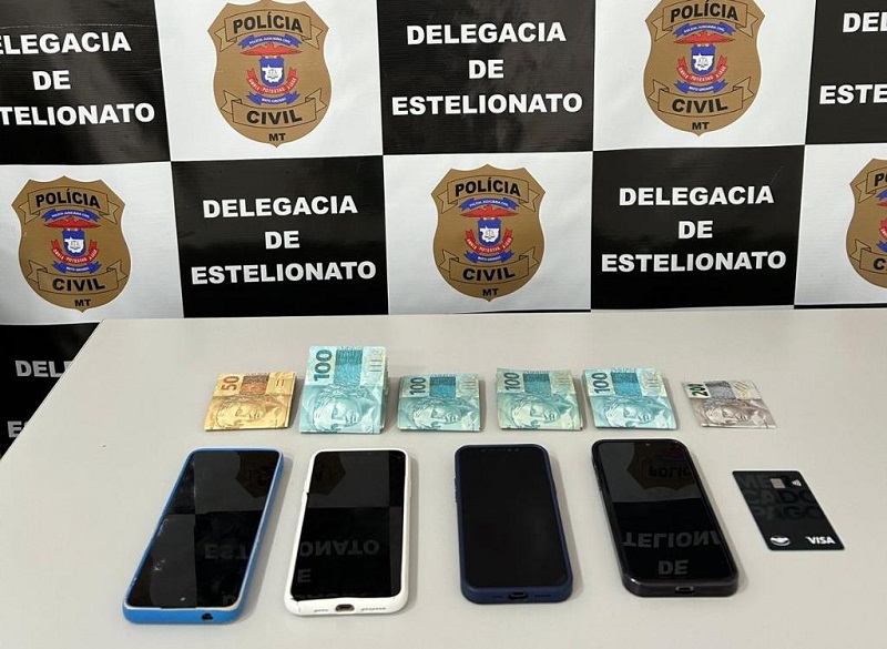 Preso quatro envolvidos suspeitos de participação em roubo com restrição de liberdade