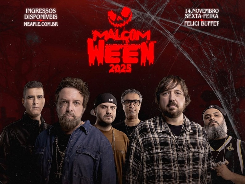 SHOW ESPECIAL: Marcão Britto & Thiago Castanho trazem o som original do Charlie Brown Jr. ao Malcomween 2025