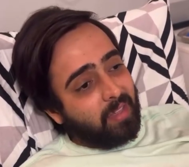 Publicitário intoxicado em MT e internado em Goiânia, diz que "Não sente o tórax e não enxerga nada"