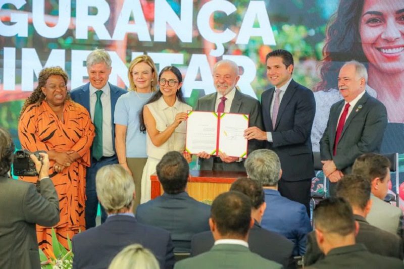 Ações de segurança alimentar viram política de Estado após sanção de Lula