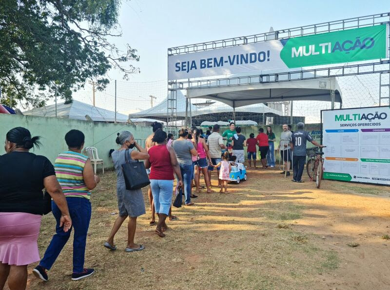 Multiação leva cidadania, saúde e lazer à população de Tangará da Serra