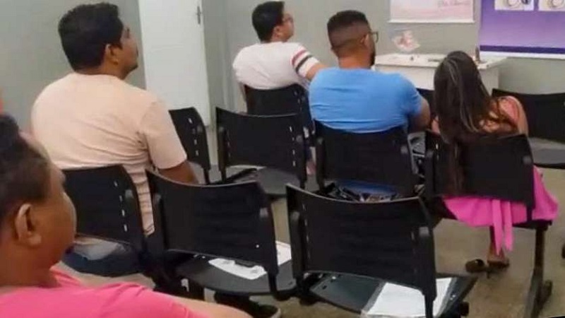 Homens participam da primeira etapa do mutirão de voltado à vasectomia