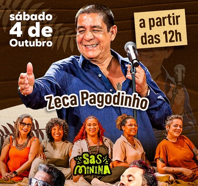 FEIJÔ ALLURE : com feijoada e samba raiz, Zeca Pagodinho traz a Cuiabá turnê de 40 anos neste sábado